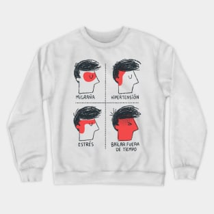 Bailar fuera de tiempo Crewneck Sweatshirt